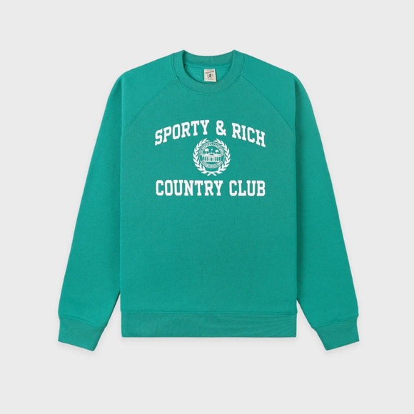 SPORTY & RICH
Varsity crest soft crewneck - Picture 3 of 8